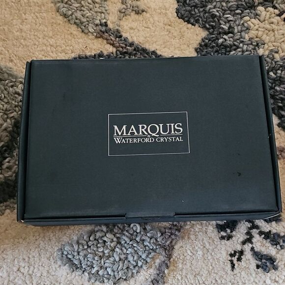 NWT Set of 3 Marquis by Waterford TREVISO Crystal Candlesticks 6" 8" 10" - Picture 2 of 5